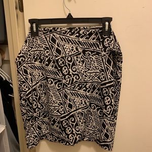 Plus Tribal Mini Skirt, Worn Once 3X